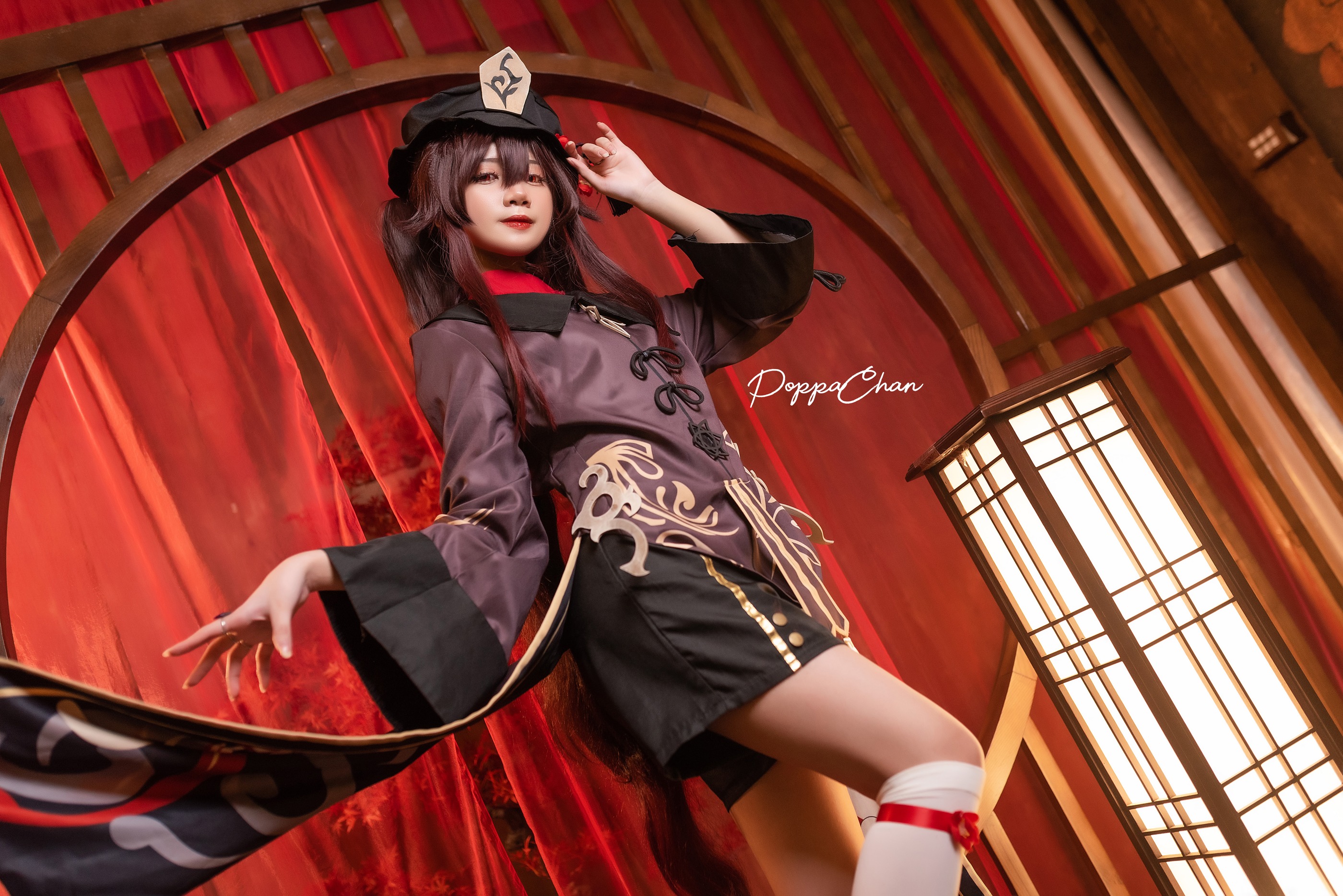 图片[1]-PoppaChan – NO.018 Hutao – Genshin Impact (NSFW – Sexy and Lewd content) [25P]-XikXak